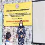 Tim PKM Universitas Teknokrat Indonesia, Ajarkan Bermedsos yang Baik di SMK PGRI 1 Kedondong, Pesawaran
