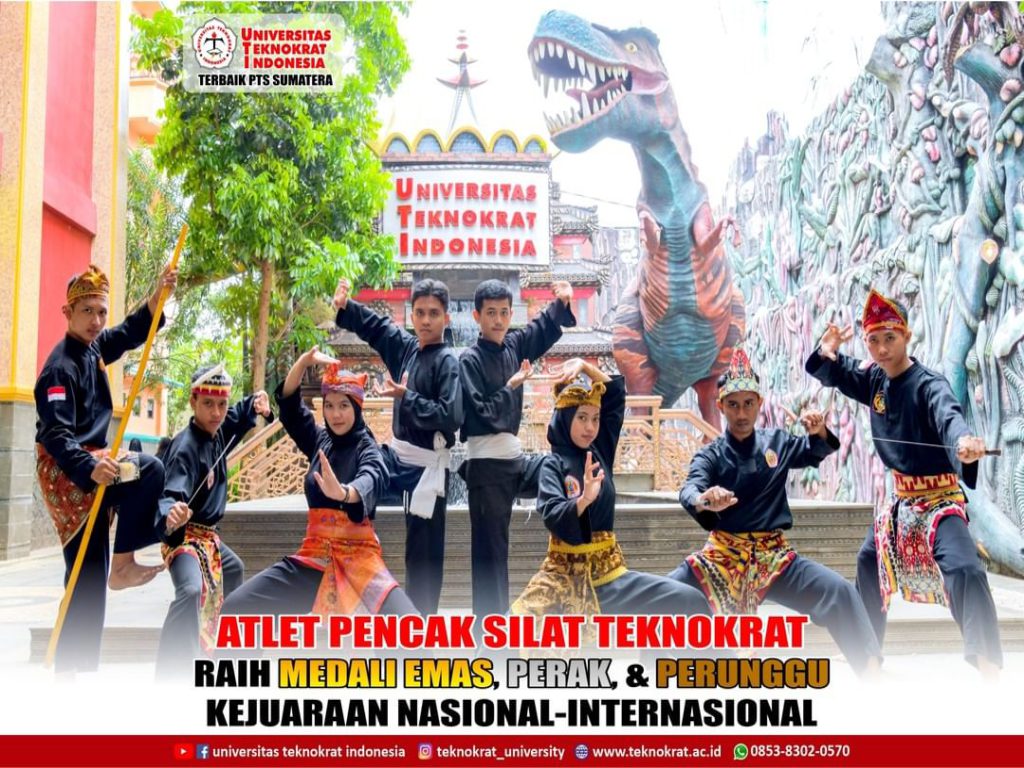 PESILAT UNIVERSITAS TEKNOKRAT INDONESIA TERBAIK PTS SUMATERA RAIH MEDALI NASIONAL-INTERNASIONAL