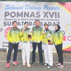 Mahasiswa Universitas Teknokrat Indonesia Raih 3 Medali Perunggu di Pomnas Sumatera Barat
