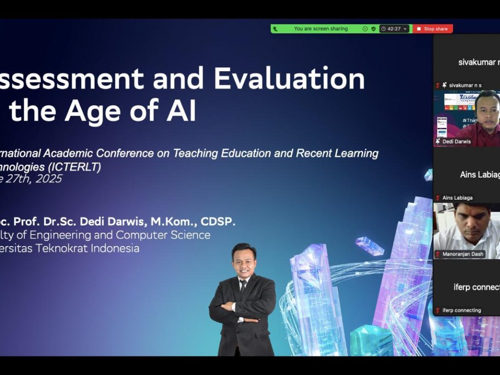 teknokrat-lecturer-keynote-speaker-icterlt-2025-bali